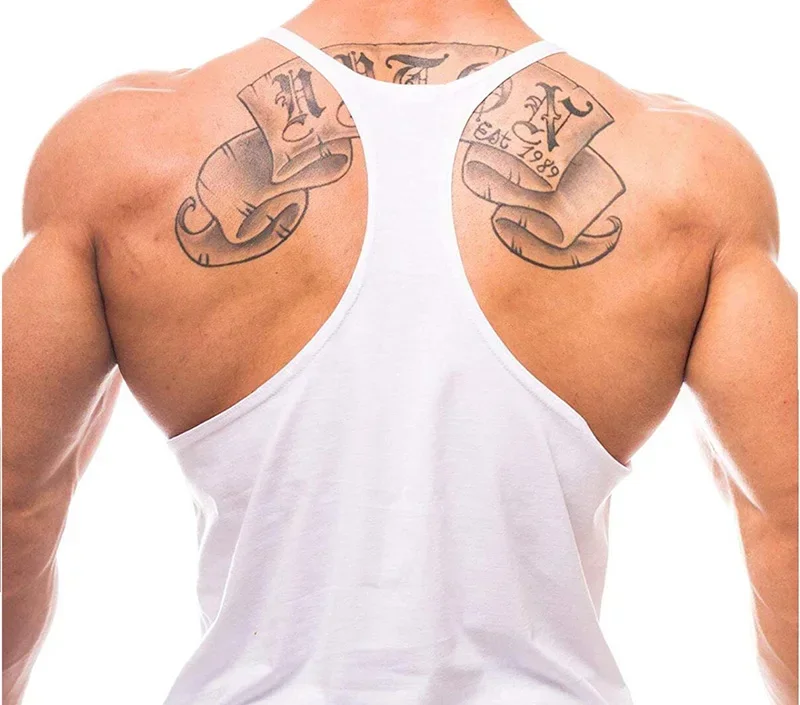سترات الجري للرجال بدون أكمام، - مراجعة Suspender Tank Top وسعره