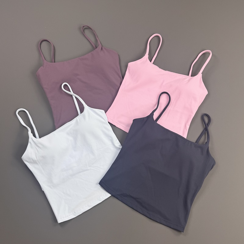 بلوزة رياضية نسائية بحمالات رف - مراجعة Suspender Tank Top وسعره