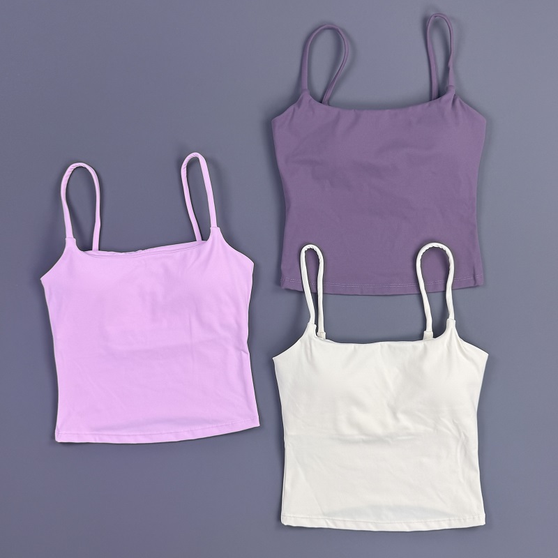 بلوزة رياضية نسائية بحمالات رف - مراجعة Suspender Tank Top وسعره
