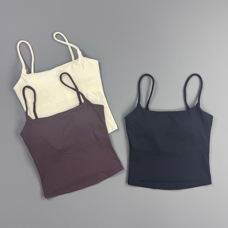 بلوزة رياضية نسائية بحمالات رف - مراجعة Suspender Tank Top وسعره
