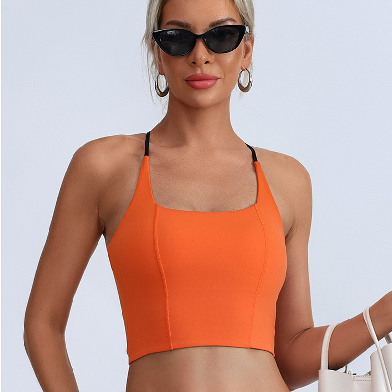 توب يوغا نسائي بحمالات، بتصميم - مراجعة Suspender Tank Top وسعره