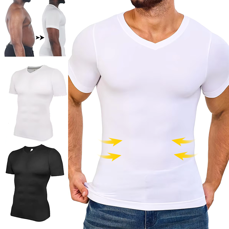 الرجال الخامس الرقبة ضغط قمصان - مراجعة Undershirt Crew Neck وسعره